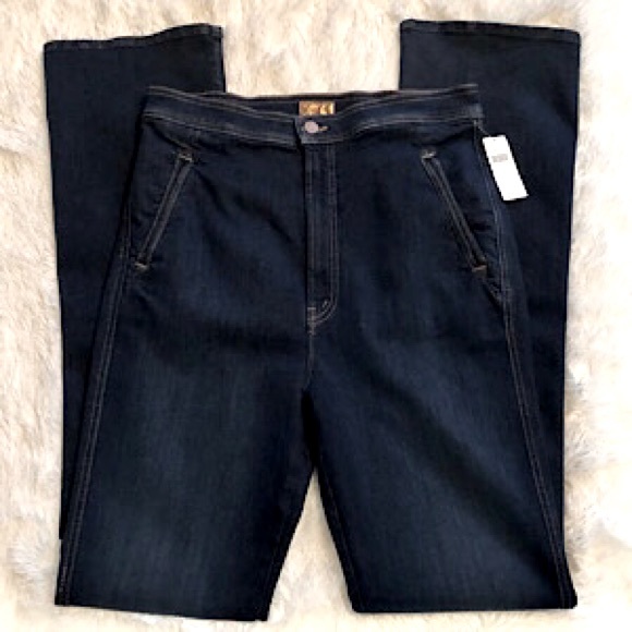 “NEW” MOTHER High-Waist Smokin Double Welt Heel Jean - Picture 5 of 11